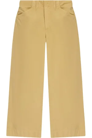 RAG&BONE Cotton-twill cropped trousers