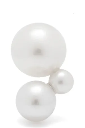 SOPHIE BILLE BRAHE 14kt yellow freshwater pearls Petite Stellari single earring