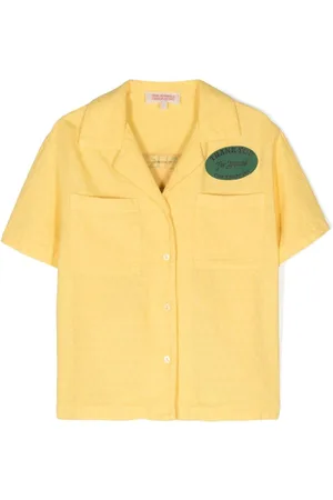 The Animals Observatory Logo-print shirt