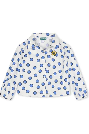 Kenzo Polka-dot cotton blouse