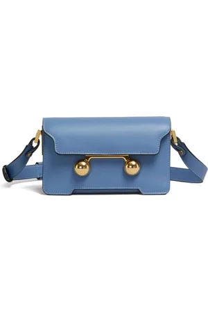 Marni Mini Trunkaroo leather shoulder bag