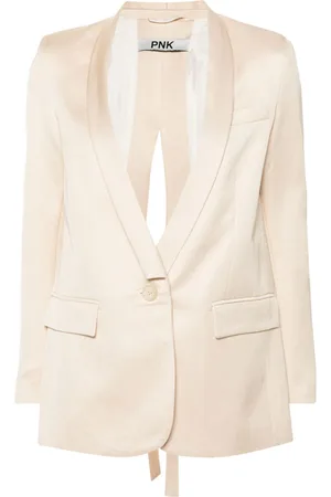PNK V-back single-breasted blazer