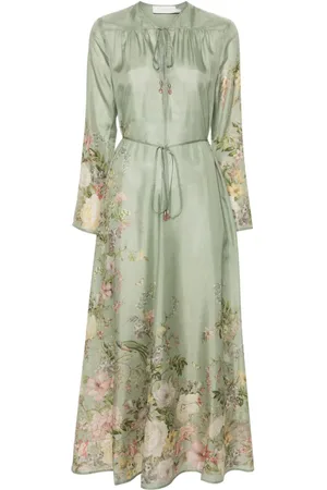 ZIMMERMANN Waverly Billow silk maxi dress