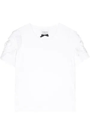 Edward Achour Paris Gathered short-sleeve T-shirt