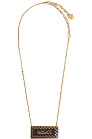 VERSACE 90s Logo large necklace