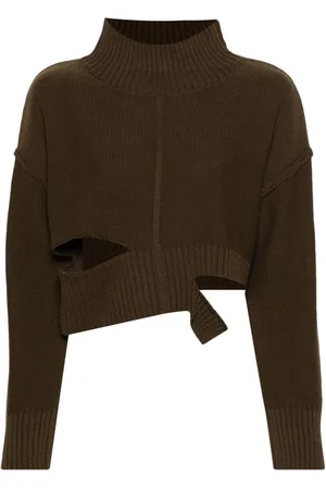 Maison Margiela Distressed cropped jumper