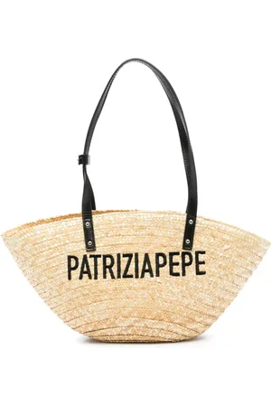 Patrizia Pepe Logo-embroidered tote bag