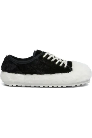 Marni Teddy lace-up sneakers