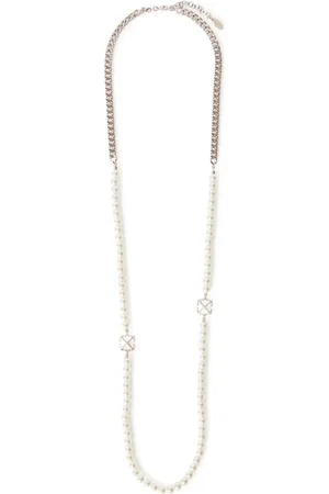 OFF-WHITE Arrows brass necklace