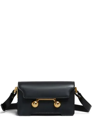Marni Mini Trunkaroo leather shoulder bag