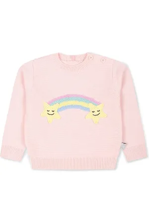 Stella McCartney Appliqu??-detail knitted jumper