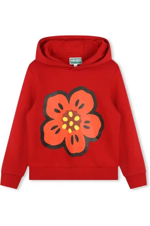 Kenzo Boke Flower-print cotton hoodie