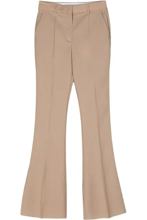 Sportmax High-waist flared trousers