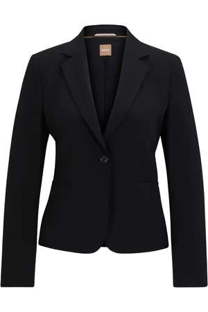 HUGO BOSS Single-breasted notch-lapels blazer