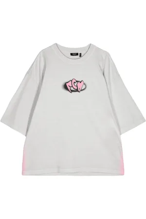 FIVE CM Logo-print cotton T-shirt