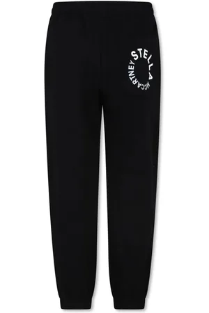 Stella McCartney Logo-print organic-cotton track pants