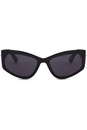 Moschino Zip-detail cat-eye sunglasses
