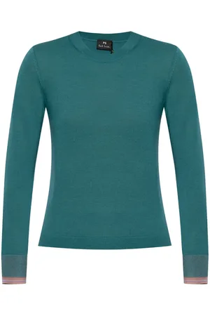 Paul Smith Contrast-trim crew-neck jumper