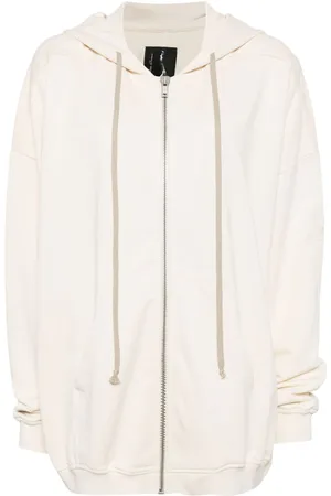 Rick Owens Drawstring-hood cotton jacket