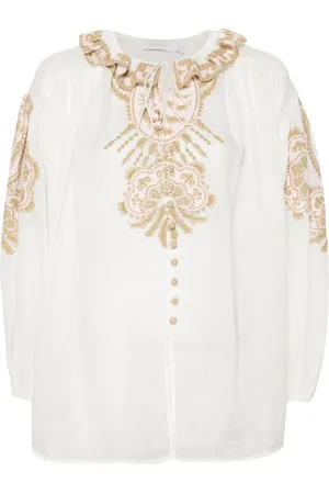 ZIMMERMANN Waverly-embroidered blouse