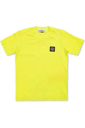 Stone Island Cotton logo patch t-shirt