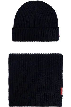 Dsquared2 Logo-tag wool scarf