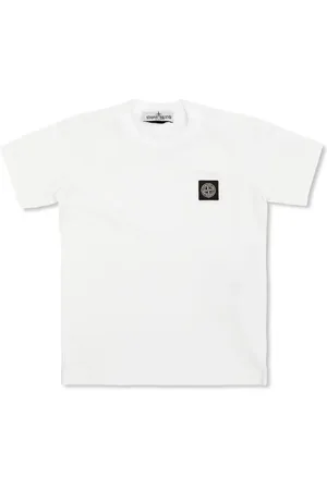 Stone Island Cotton logo patch t-shirt