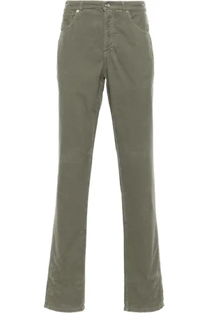 Brunello Cucinelli Corduroy slim-cut trousers