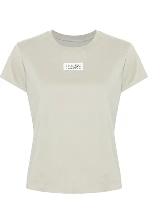 Maison Margiela Numbers-motif cotton T-shirt