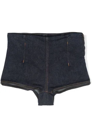 The Animals Observatory Clam denim shorts