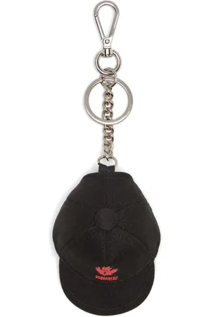 Dsquared2 Logo-print hat-charm keyring