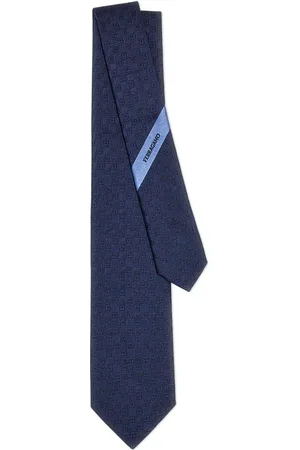 Salvatore Ferragamo Gancini-jacquard silk tie