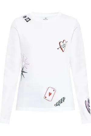 Paul Smith Graphic-print cotton T-shirt