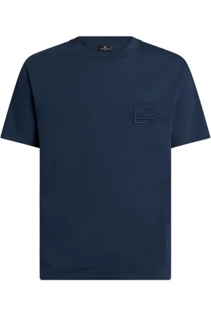 Etro Pegaso-embroidery T-shirt
