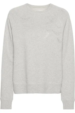 Zadig & Voltaire Rain rhinestone-embellished sweatshirt