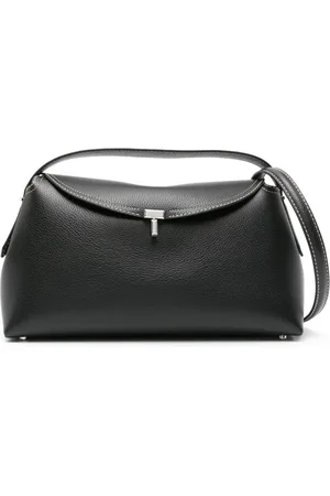 Totême T-Lock leather shoulder bag