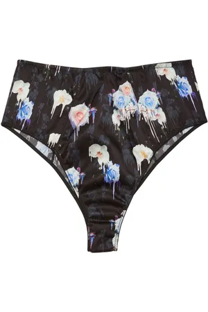 FLEUR DU MAL Luxe high-waist panty