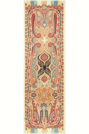 Etro Paisley-print fringed-edge scarf