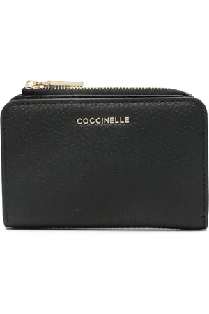 Coccinelle Small Metallic Soft leather wallet