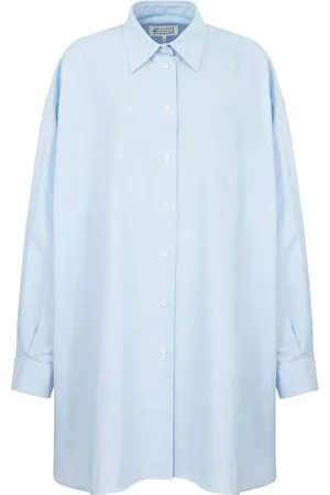 Maison Margiela Drop-shoulder cotton shirt