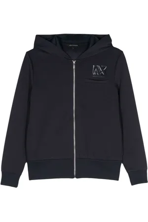 Armani exchange zip up hoodie best sale