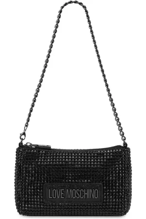 Moschino Crystal-embellished shoulder bag