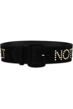Moschino Studded buckled belt