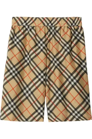 Burberry Vintage Check silk shorts