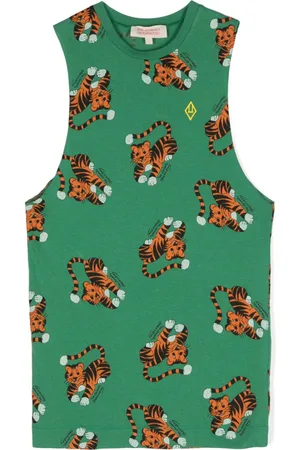 The Animals Observatory Gazel graphic-print tank dress