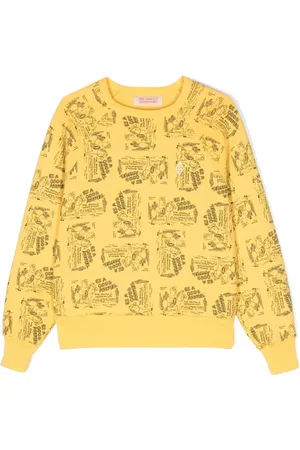 The Animals Observatory Shark illustration-print cotton sweatshirt