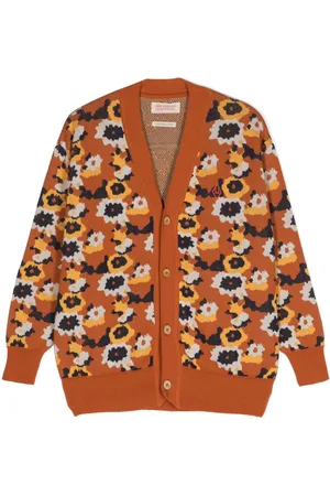 The Animals Observatory Racoon knitted cardigan