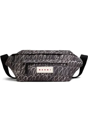 Marni Logo Graphic Printed Belt Bag