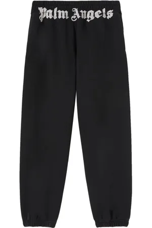 Palm Angels Logo-print cotton track pants