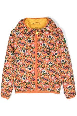 The Animals Observatory X Save The Duck floral-print padded jacket